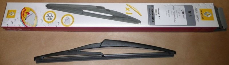 Original  Balai d'essuie-glace arrière Renault Clio II, Renault Modus 300 mm ,  7701410155