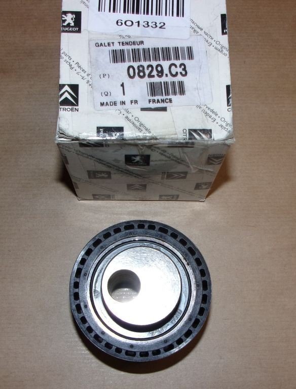 Galet tendeur de courroie de distribution Citroën Jumpy 2.0 HDI, 0829.C3, 0829C3