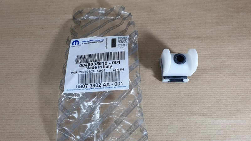 Agrafe de câble d'embrayage d'origine Fiat 500, 46835618