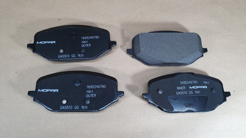Plaquettes de frein avant d'origine Citroën C5 Aircross II  ,1695249780