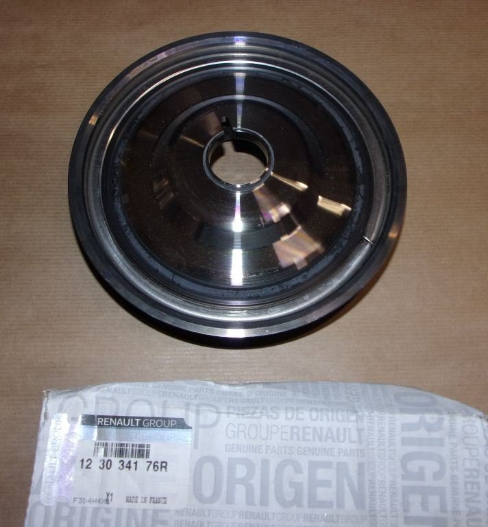 Poulie de vilebrequin Renault Scenic IV 1.5DCI, 123034176R, 