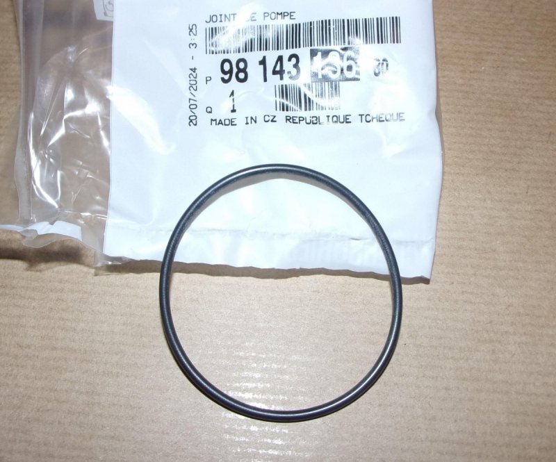 Joint de la pompe d'injection Citroën Jumper III, 9814313680, 9814313680, 