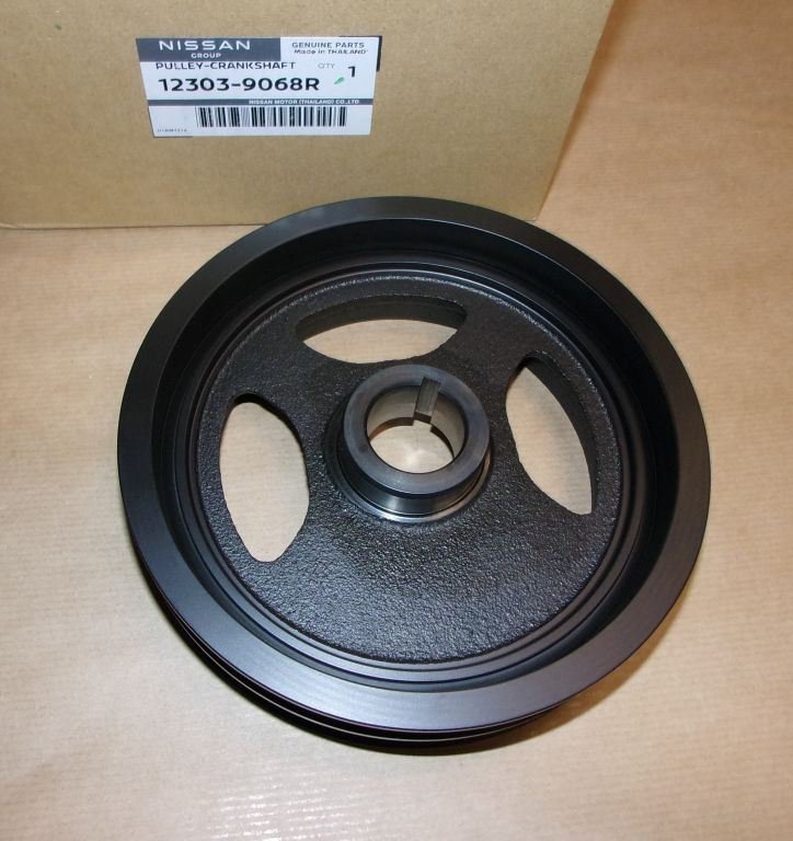 Poulie de vilebrequin Dacia Logan II 1.0, 123039068R, 