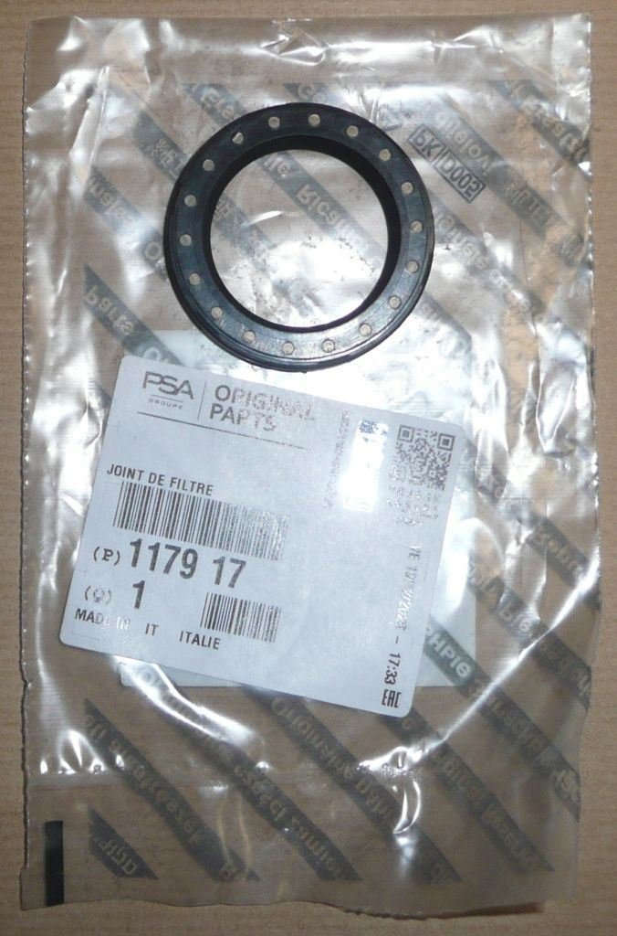Joint de filtre de reniflard d'huile 3.0 HDI, 1179.17, 117917