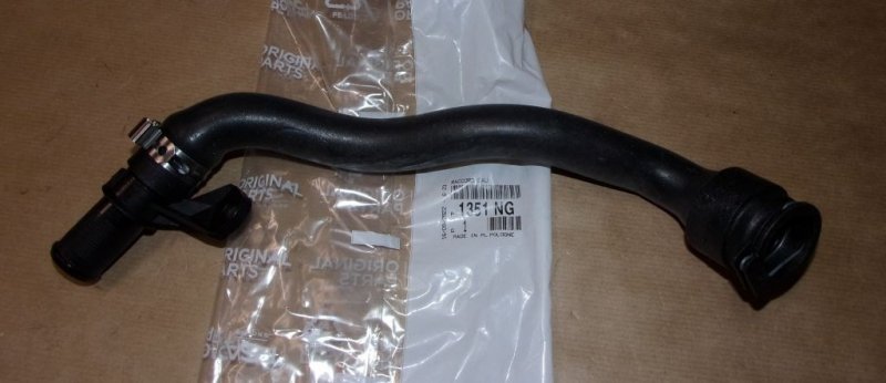 Conduite de radiateur Citroën C5 III 1.6 HDI, 1351.NG, 1351NG