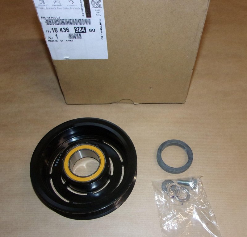 Original  Poulie de compresseur de climatisation Peugeot/Citroën ,  1643638480