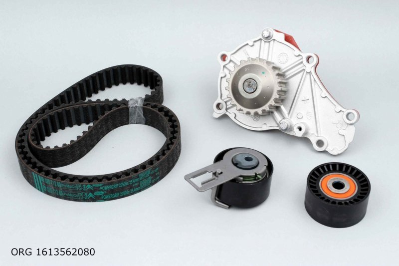 Kit de courroie de distribution d'origine Citroën Peugeot 1.4HDI 8V 09- dv4c + wp, 1613562080