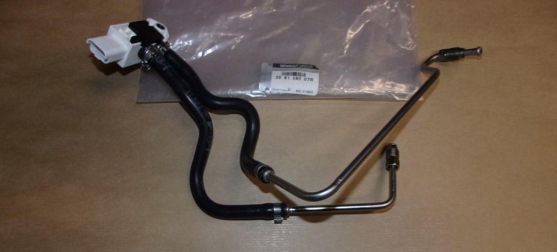 Capteur de pression des gaz d'échappement Renault Trafic III 1.6DCI, 208158007R, 