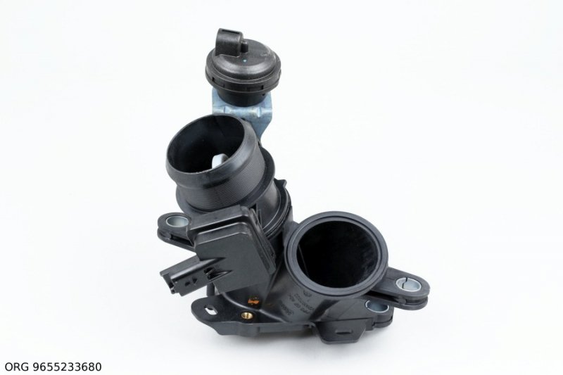 Papillon des gaz d'origine pour Citroën Peugeot 2.0 HDI 163 ch, 9655233680