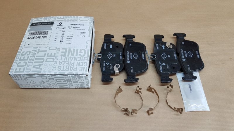 Plaquettes de frein arrière d'origine Renault Captur II 1.0 TCe  ,440604970R