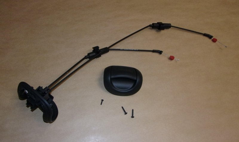 Original  Accoudoir de siège Renault Clio III +câbles ,  7701208917