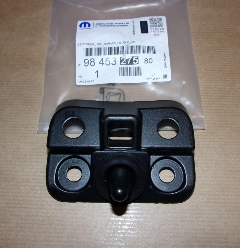 Boulon de la prise de porte coulissante Citroën Jumpy IV, 9845327580, 9845327580,