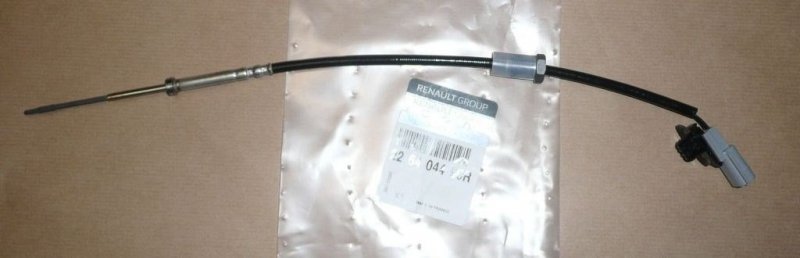 Sonde de température des gaz d'échappement d'origine derrière FAP pour Renault 1.5 dci 41cm, 226404490R, 226404490R