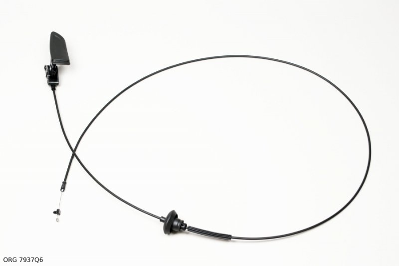 Original  CÂBLE D'OUVERTURE DU CAPOT Citroën C5 08- AVEC POIGNÉE NOIRE, 7937Q6
