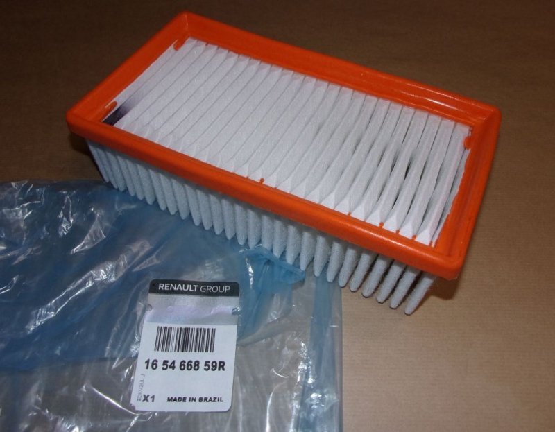 Filtre à air Renault Megane IV, Renault Kadjar, 165466859R, 