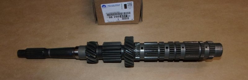 Arbre d'embrayage Peugeot Partner III, 9826063780, 9826063780, 