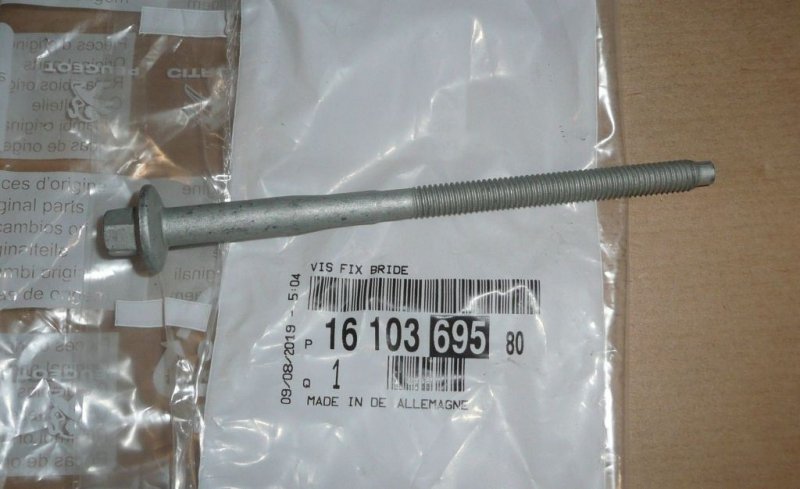 Original   BOULON DE FIXATION D'INJECTEUR. Citroën Jumper III 2.2 HDI PEUGEOT BOXER III ,  1610369580