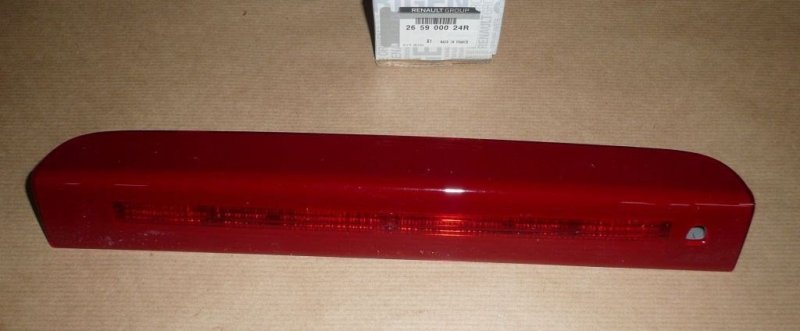 Feu stop central d'origine Renault Scenic III, 265900024R, 265900024R