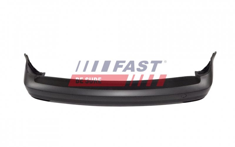 PARE-CHOCS VW CADDY III 03> ARRIÈRE NOIR 15> L2