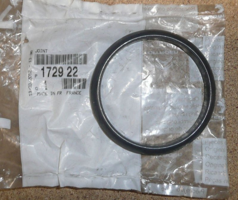 Joint de tuyau d'échappement Citroën Jumper II, 1729.22, 172922