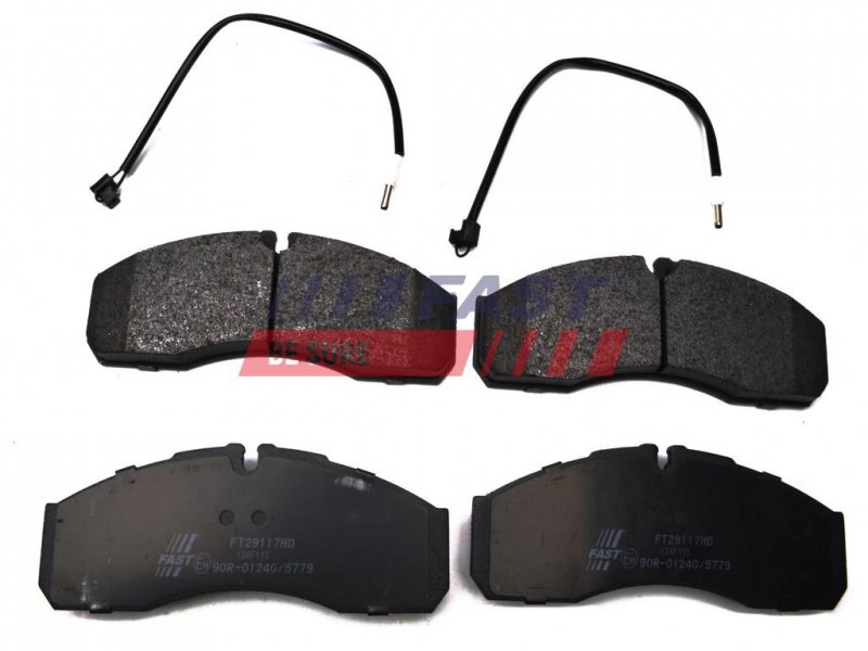 PLAQUETTES DE FREIN IVECO DAILY 00> AVANT 2-CAPTEURS 60/65C13