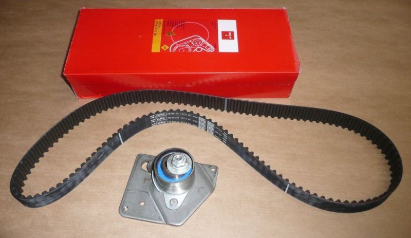 Original  Kit de distribution complet Renault Laguna II, Espace IV 1.9DCI Renault Clio II, Kangoo, Master II, Megane II, III, Trafic II Scenic II, III F9Q , 8671019549