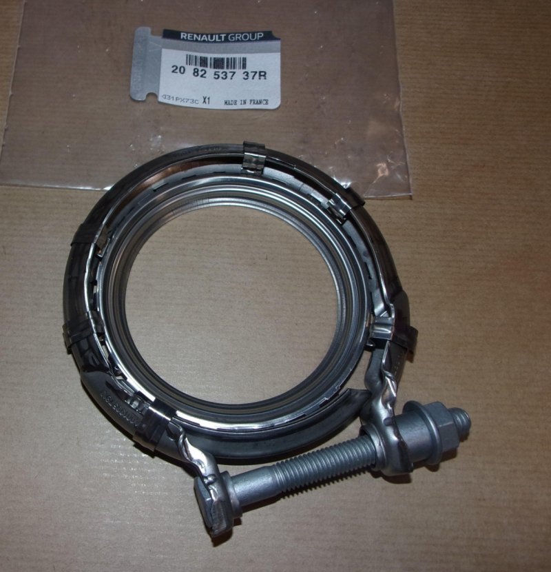Collier du système d'échappement Renault Clio V 1.3TCE, 208253737R, 