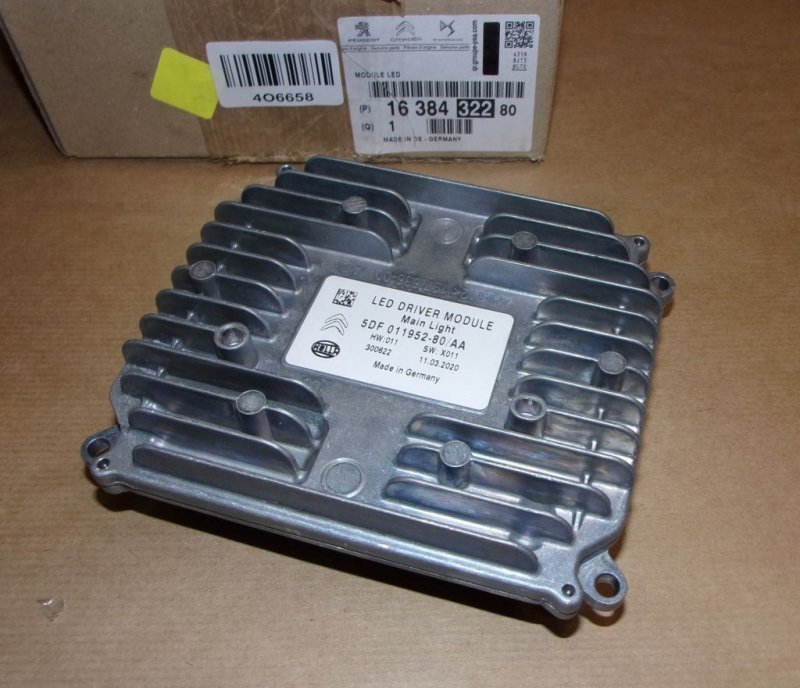 Original  Module d'éclairage Citroën C5 Aircross ,  1638432280