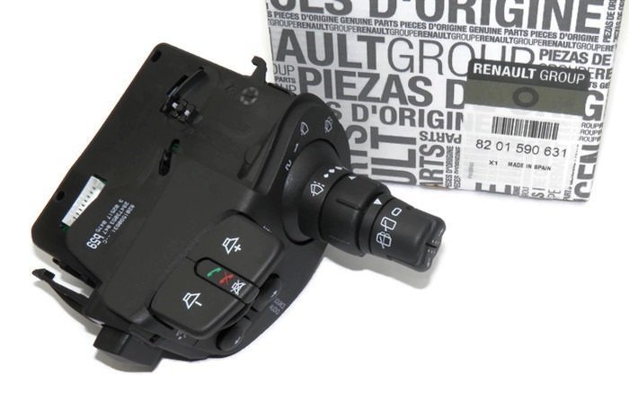 Commutateur de colonne de direction essuie-glace Renault Clio 3 Kangoo Modus, 8201590631, 8201590631