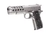 Replika pistoletu 1911 Hex Cut V.3 - srebrny