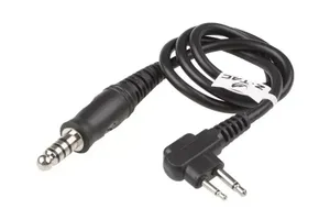 Przewód z wtykami: Motorola 2-way na Military plug