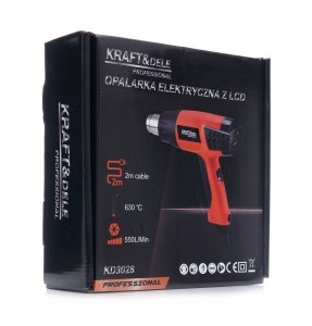 Opalarka Elektryczna z LCD 2000W KD3028