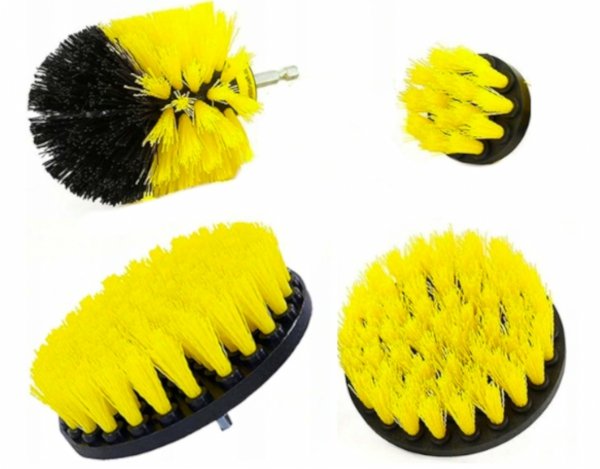 Zestaw szczotek na wiertarkę - 4 szt. KD10995