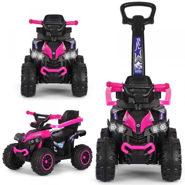 Milly Mally Pojazd z rączką Wild Pink