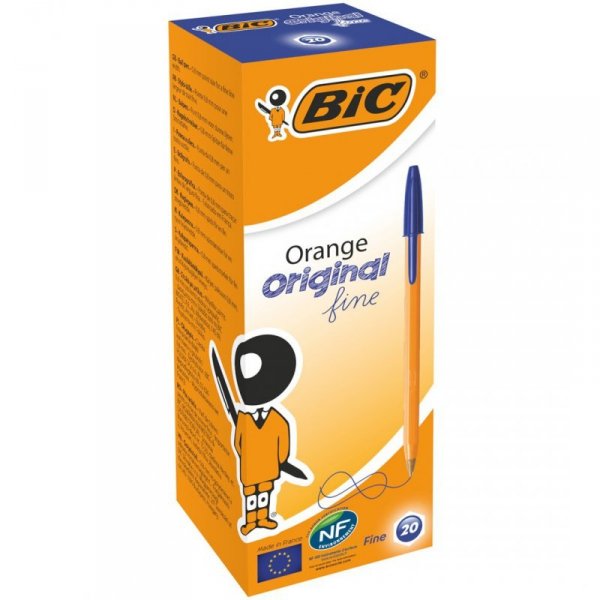 Długopis BIC ORANGE 0.8mm niebieski ( 20szt.) 8099221
