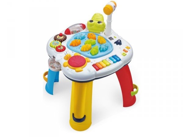 Multifunkcyjny Edukacyjny Muzyczny Stolik Dla Dzieci KROKODYL Pianinko Zbijak