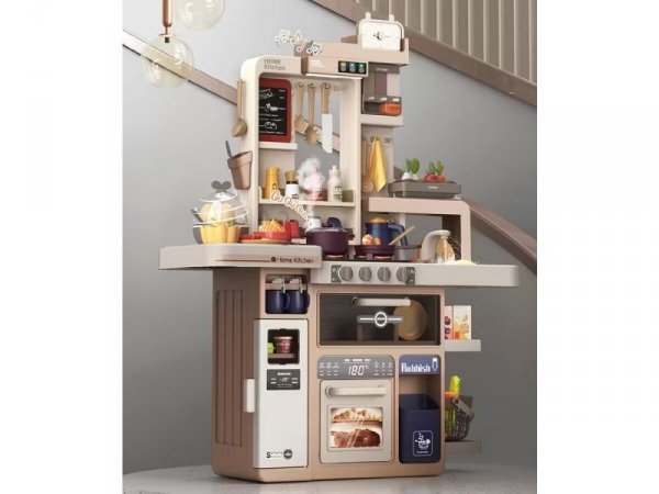 Multifunkcyjna Kuchnia Para I Dźwięk Jajowar Płyta Gazowa Piekarnik Zlewozmywak Akcesoria 104 el.