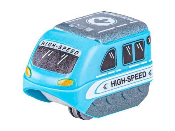 Tor Magnetyczny Zjazd samochodowy Kolejka Zjeżdżalnia Pociąg Klocki Konstrukcyjne 39 el.