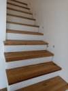 Trep dębowy lity drewniany kl.natur 40x320x1000mm