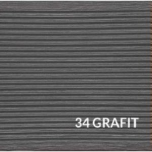 Deska tarasowa Gama - kompozytowa jednostronnie ryflowana 25x140x2400 Grafit