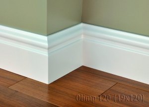 Cokół MDF Olimp 120 19x120x2440mm biały