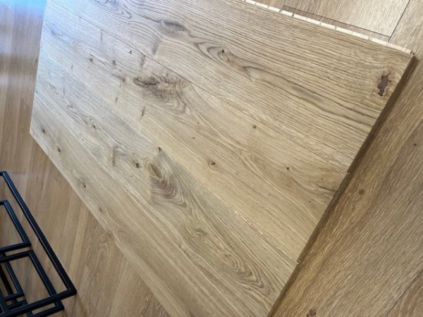 Deska dąb rustic surowa 3W 15x180x400-2200mm 