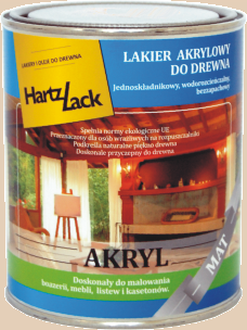  Hartzlack akryl  5l połysk