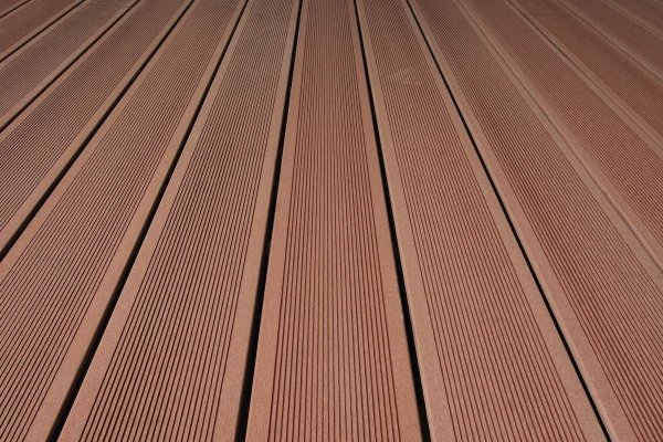 Deska tarasowa Duna - kompozytowa ryflowana 21x146x2400mm Ciemny Brąz