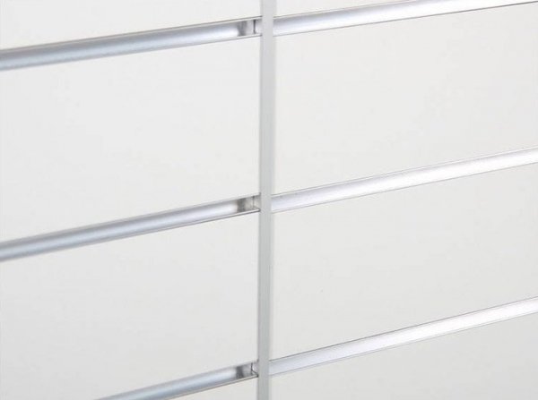 Aluminum connector for shop panel, lenght 200 cm