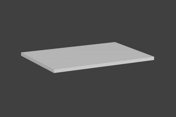 Shelf for shop panel - 60 x 40 cm