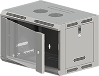 Szafa wisząca 19" 9U 600x600, niedzielona Szafa wisząca 19" 9U 600x600, niedzielona