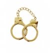 Taboom Gold Plated BDSM Handcuffs - metalowe kajdanki (złote)