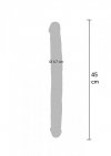 Double Dong 18 Inch Light skin tone