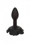 Small Rose Anal Plug Black